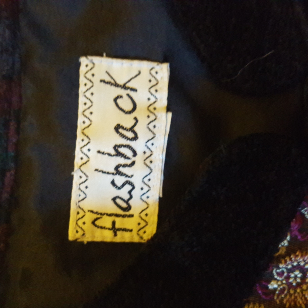 velvet patchwork jacket - Picture 6 of 6